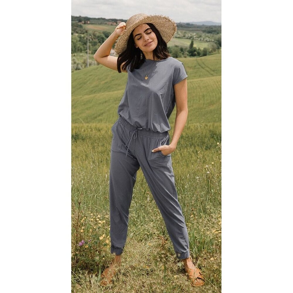 Albion Gray Jumpsuit